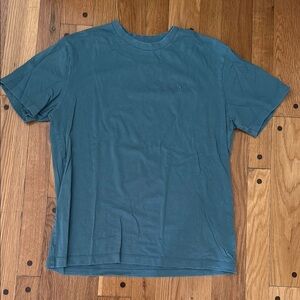 American Eagle Super Soft Teal Green Standard Fit T-Shirt Men's S